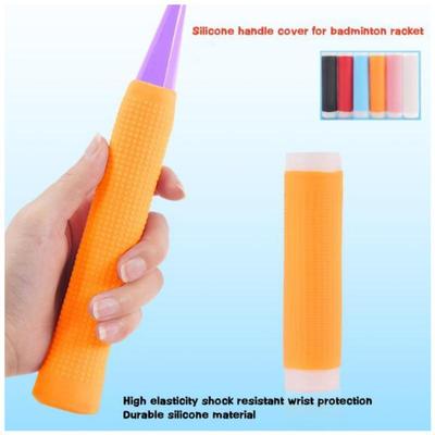 New Professional Badminton Racket Hand Rubber Anti Slip and Wear-resistant Silicone Handle Cover Racket Fishing Rod Handle Cover