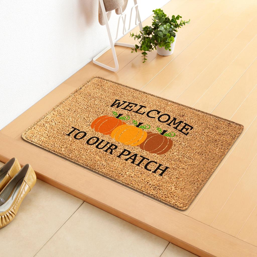 New Cartoon Home Halloween Letter Doormat, Kitchen Mat, Bedroom, Living Room Carpet, Floor Mat