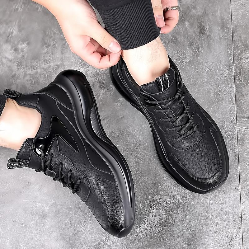 Summer Sports Shoes Men's Platform Casual Shoes Fashion Shoes Men's Shoes Trend Simple Korean Men's Dad Shoes