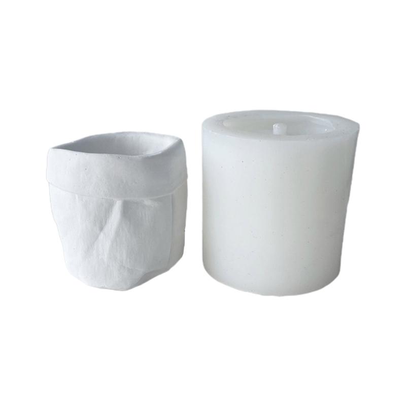Candles Holder Resin Mold,Cement Gypsum Flower Pot Silicone Molds Epoxy Resin Casting Molds for DIY Jewelry Storage Box