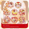 Mingran New Year Double-Sided Static Window Decals