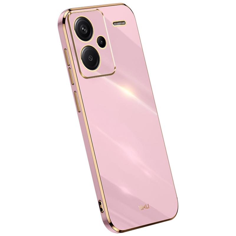 XINLI For Xiaomi Redmi Note 13 Pro+ 5G Soft TPU Case Electroplating Shockproof Phone Cover