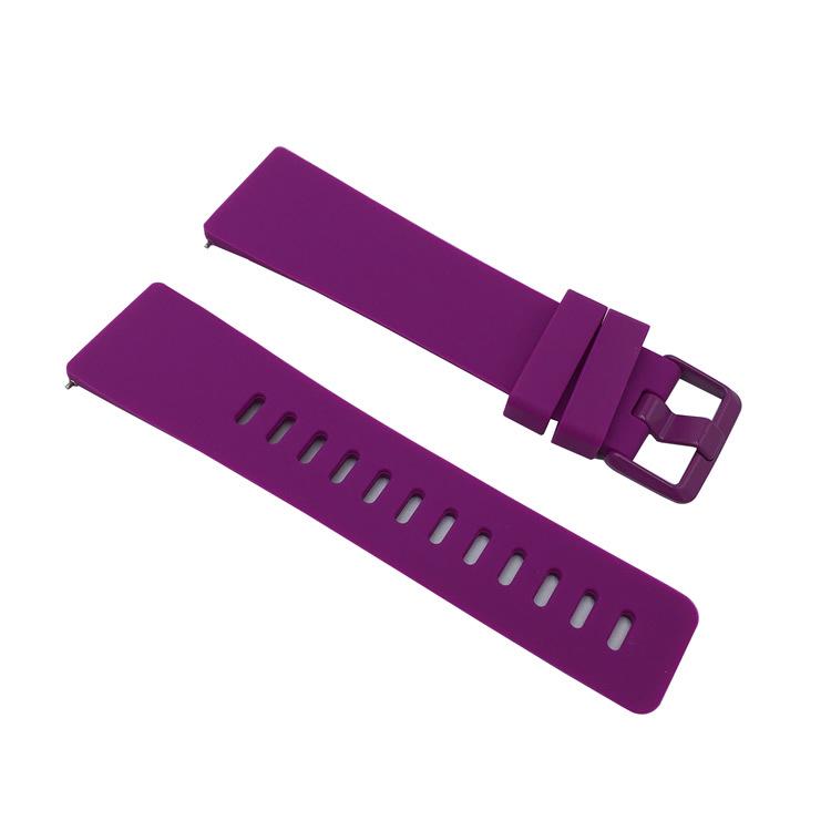 Kompatibles Silikon-Sportarmband für Fitbit Versa 2 & Versa Lite - Offizieller Stil Farbschnalle Ersatz