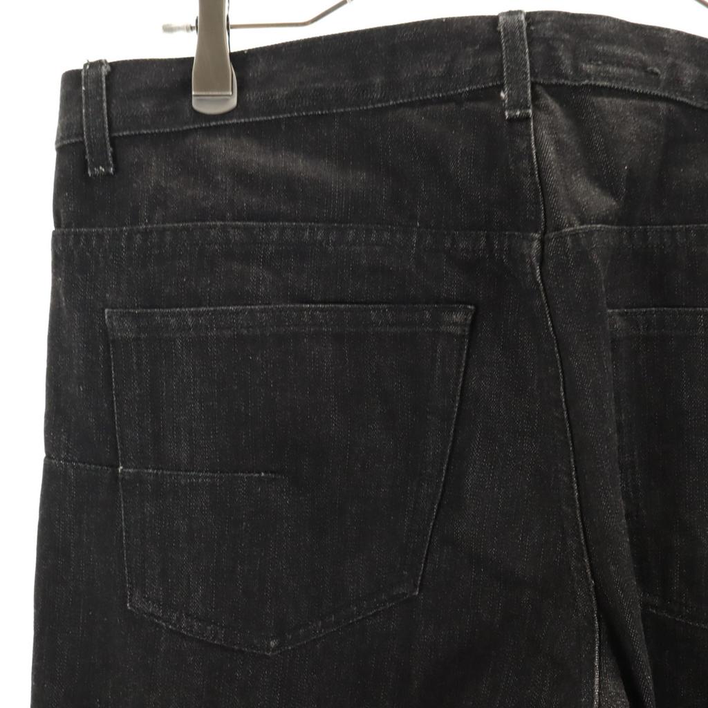 Dior Made In Italy Straight Denim Pants W33 Black Jeans Men's Used