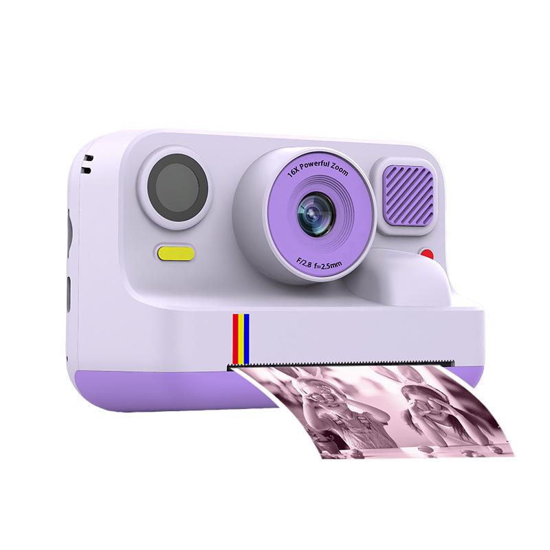 Dual-Camera Portable Instant HD Camera with Bluetooth Printer and Video Recording for Kids