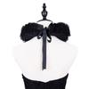 Comfortable Elizabethan Neck Ruff Victorian Ruffle Choker Adjustable Neck Ruff for Medieval Costume