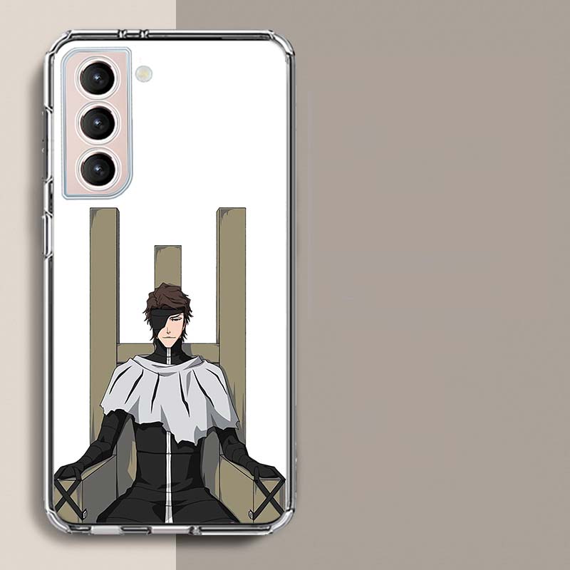 Bleach Aizen Sousuke Phone Case For Samsung A16 A26 A36 A56 A17 A15 A25 A35 A55 A14 A24 A34 A54 A04S A05S Galaxy Note 20 10 9 8