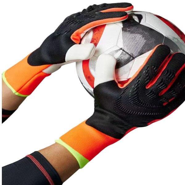 Nové fotbalové rukavice Predator Fotbalové brankářské zesílené latexové Dospívající Dospělí Protiskluzové Fotbalové Brankářské Brankářské Fotbalové rukavice