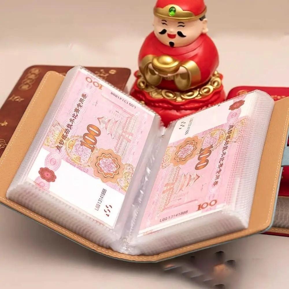 Waterproof 50 Envelopes Money Saving Challeng Large Capacity Cash Storage Book