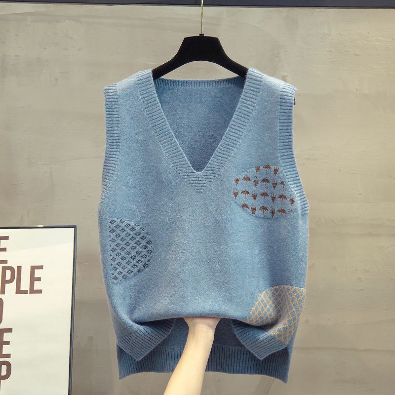 Damen Gestrickte Tanktops Casual Frühling Herbst Einfarbig Knopfleiste Vorne Basic Weste Ärmelloses Shirt Ästhetische Kleidung