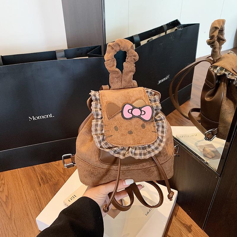 Popular Cat Mini Bag Women's Autumn and Winter New Fashion Cute Girl Style Backpack