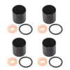 4 Sets Injector Seal Kit 7701474025 Prevent Leakage Enhance Engine Power for Trafic Master Opel Movano