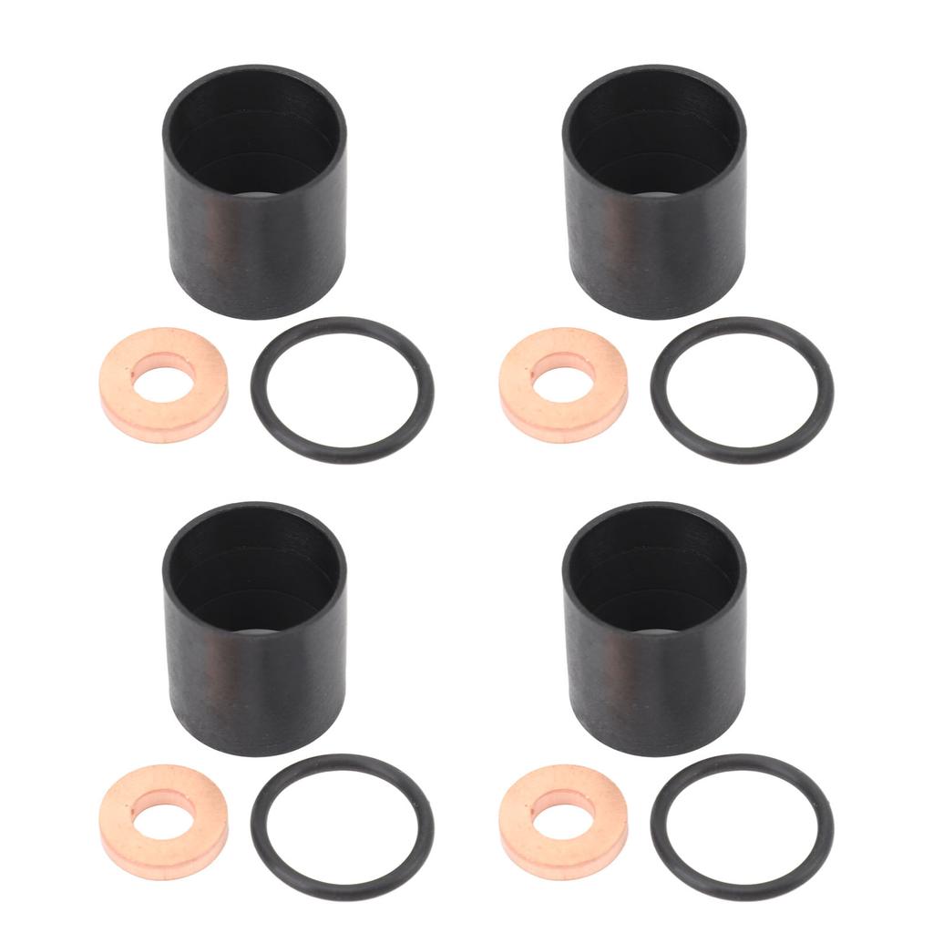 4 Sets Injector Seal Kit 7701474025 Prevent Leakage Enhance Engine Power for Trafic Master Opel Movano
