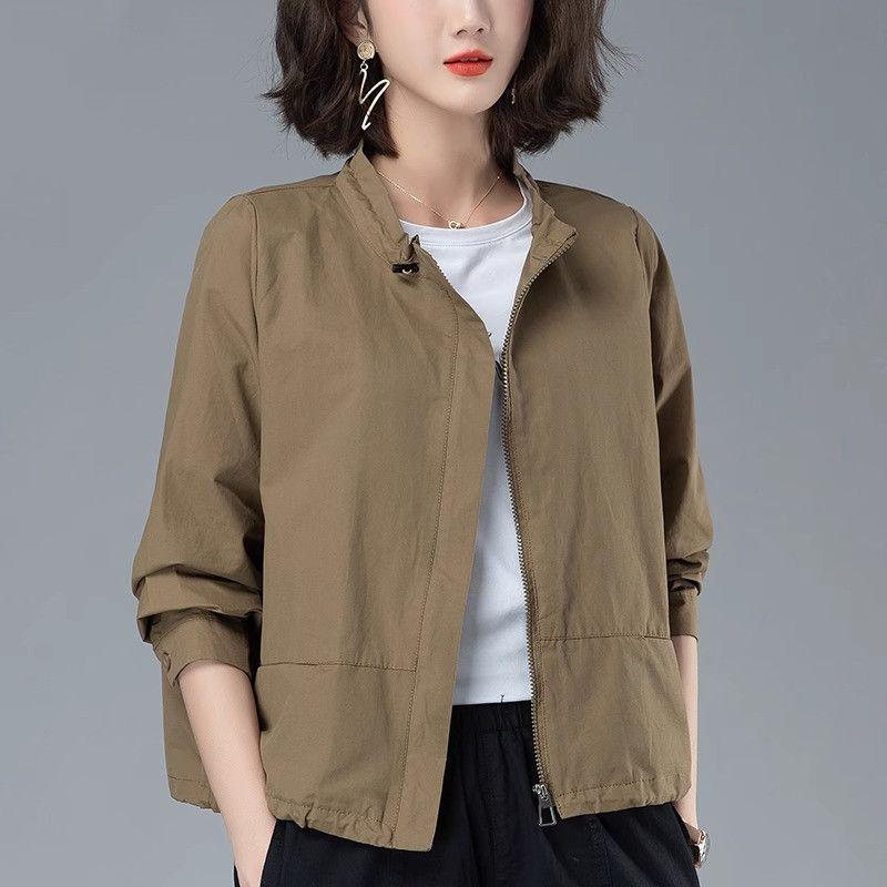 2025 Frühling Damen Petite Casual Trenchcoat - Frühherbstmode für Mittelalte