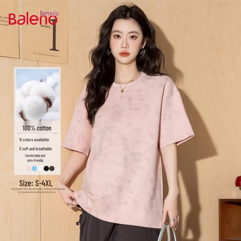 Baleno Women s Tie-Dye Cotton T-Shirt S