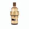 2Pcs Brass & Ceramic Valves Cartridges Replacement 45882000 Simple Installs for Hot & Cold Water Faucets Easy To Install