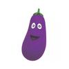(Aubergine)Klemmedekompresjonsleker Sensorisk Irritabilitet Anti-angst Stressleke Ball