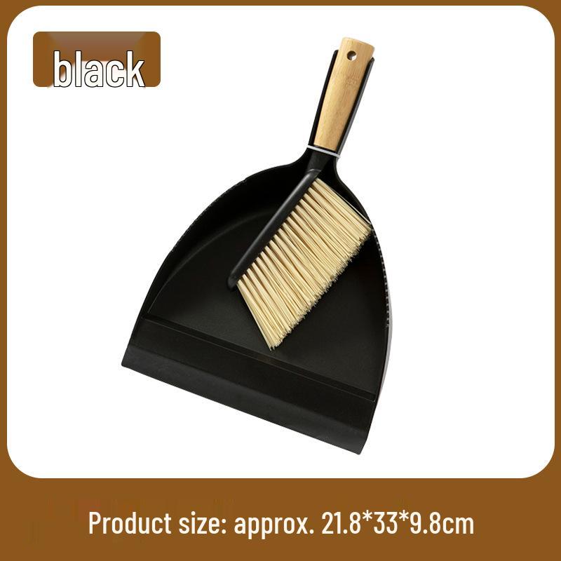 

Bamboo Handle Mini Brush & Dustpan Set for Crevices and Tabletop Cleaning