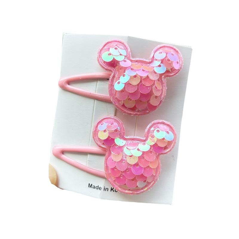 2 ST Nya Prinsessan Fjälligt Hjärta Flickor Hårnålar Härliga Barn Huvudbonader Hårspännen Hårklämmor Barrettes Håraccessoarer