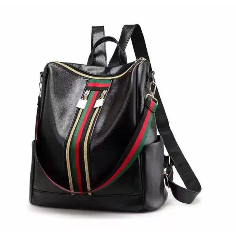 Backpack Trendy Versatile Fashion Women's Bag College Wind Travel Backpack