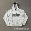 Broken Planet Oversized Hoodie Jogger Set Mens Streetwear Cotton Fleece Letter Puff Print Loose Fit Winter