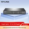 Tp-Link TL-SL1218MP 16-Port 100Mbps PoE Switch with 2 Gigabit Uplink Ports