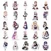 50Pcs Anime Cartoon Maid Stickers Cute Beauty Computer Cartoon Graffiti Suitcase Notebook Computer DIY Decoration Sticker Toy