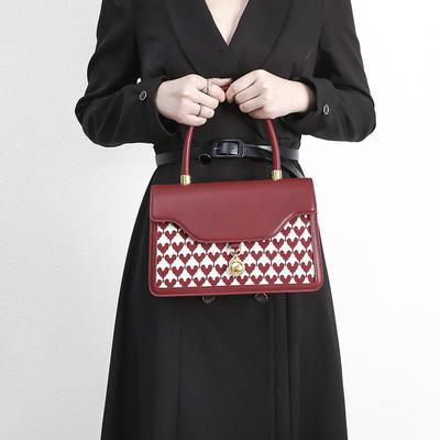 Heart-shaped Red Handbag for Women 2024 New Model, High-end Wedding Bag, Bride Gift, Bridal Bag, Crossbody Handbag