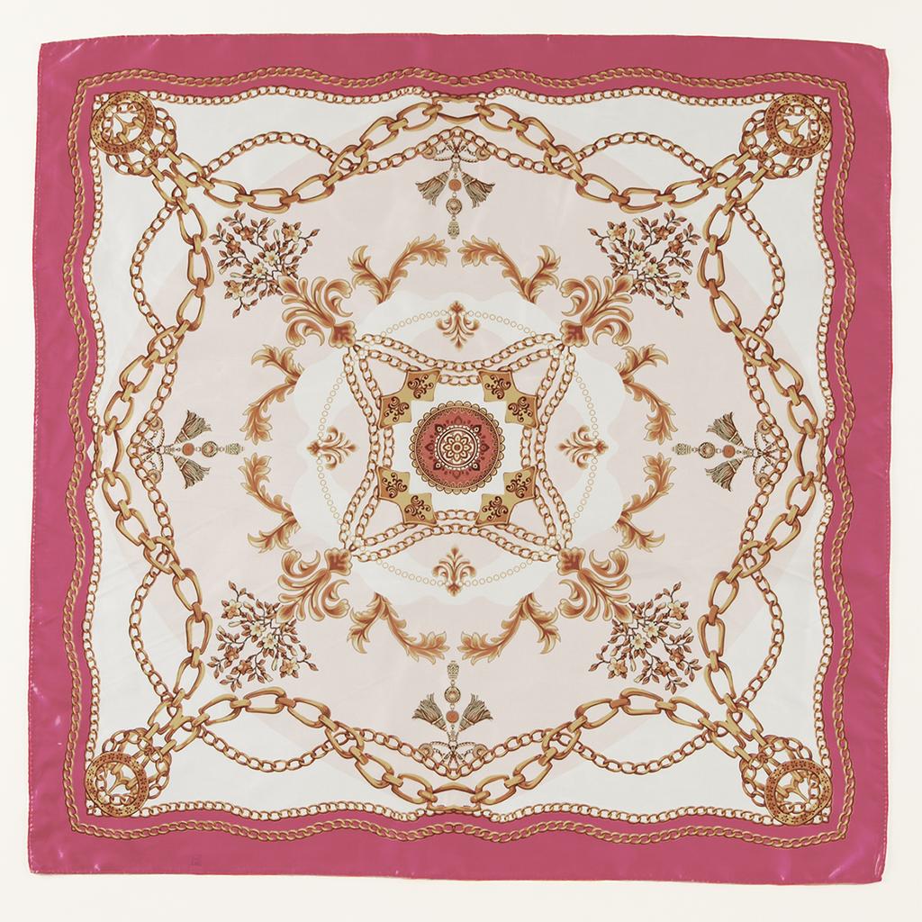 90*90cm Satin Silk Square Scarf Woman Fashion Kerchief Neck Head/Hair Scarves Bandana Handkerchief Headscarf Printed Scarves