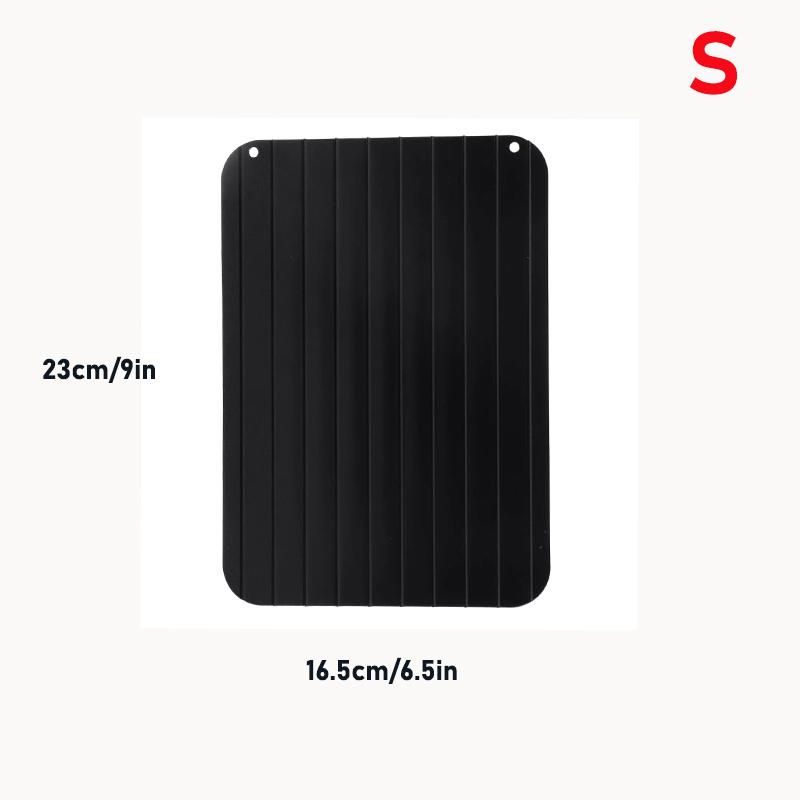 Aluminum Alloy Rapid Defrosting Tray Up To 5 Times Faster Defrosting For Fruit Meat And Frozen Foods Household Kitchen Tools