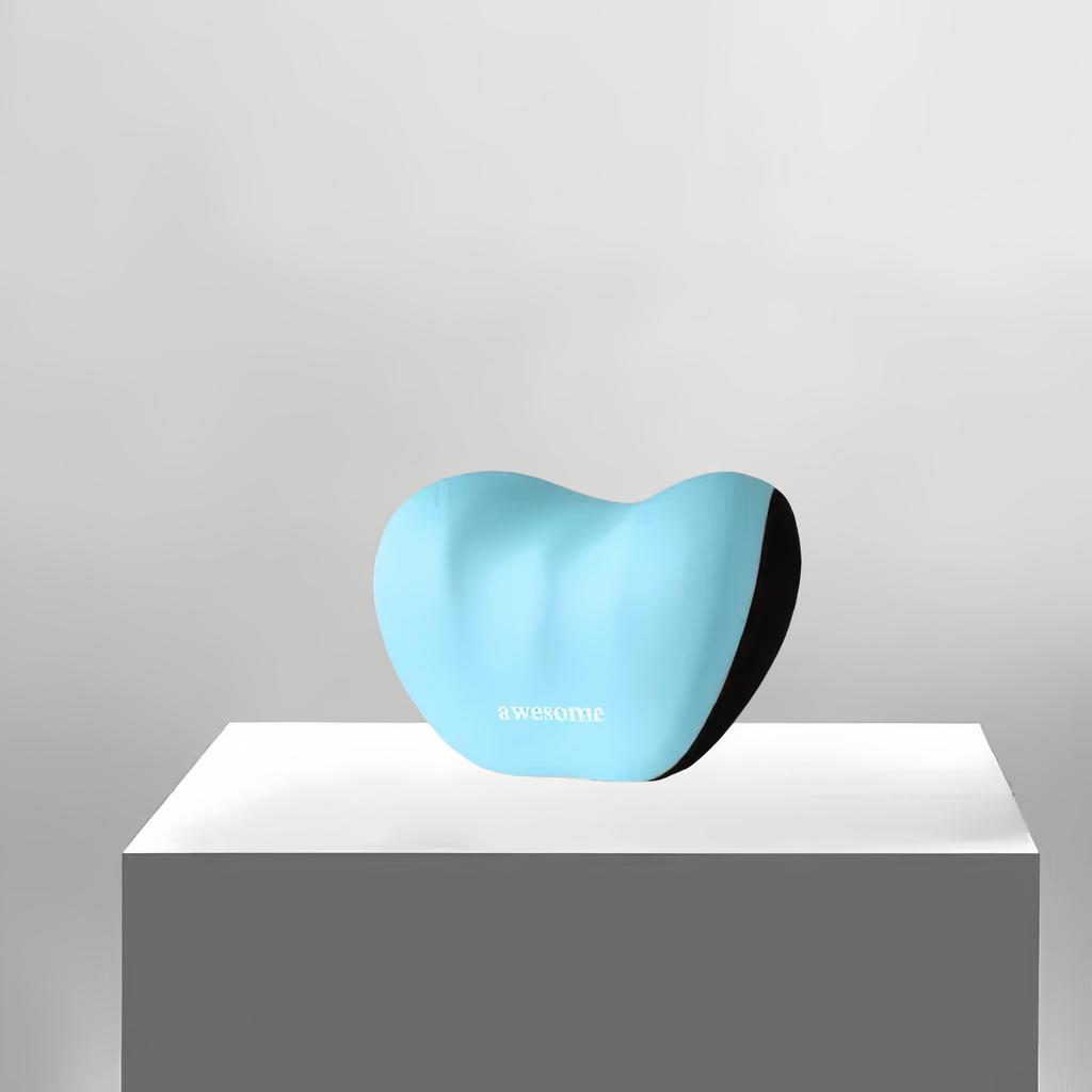 Car Headrest Relieves Neck Pain Headrest Seat Lumbar Cushion Removable Pillowcase Helps Relieve Fatigue Lumbar Support Cushion