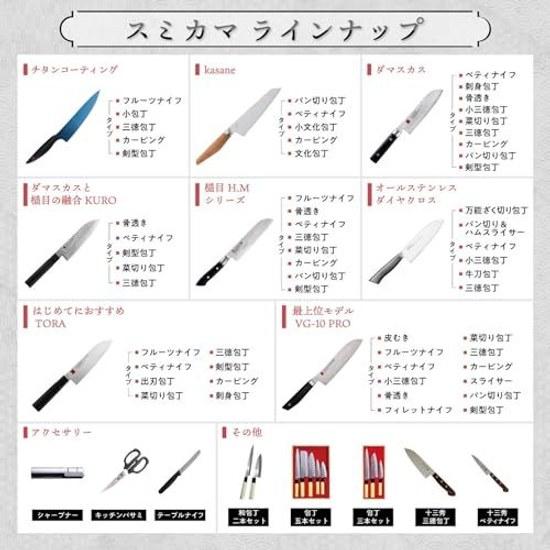 Sumikama Sekitokimune Made 2-piece Set Sashimi Knife Deba Japan Gifu Prefecture Seki City 300ST