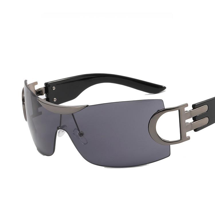 

Fashion Personalised Rimless Sunglasses Future Technology Women s Trendy Street Daily Wear Men s UV Protection Driving Glasses