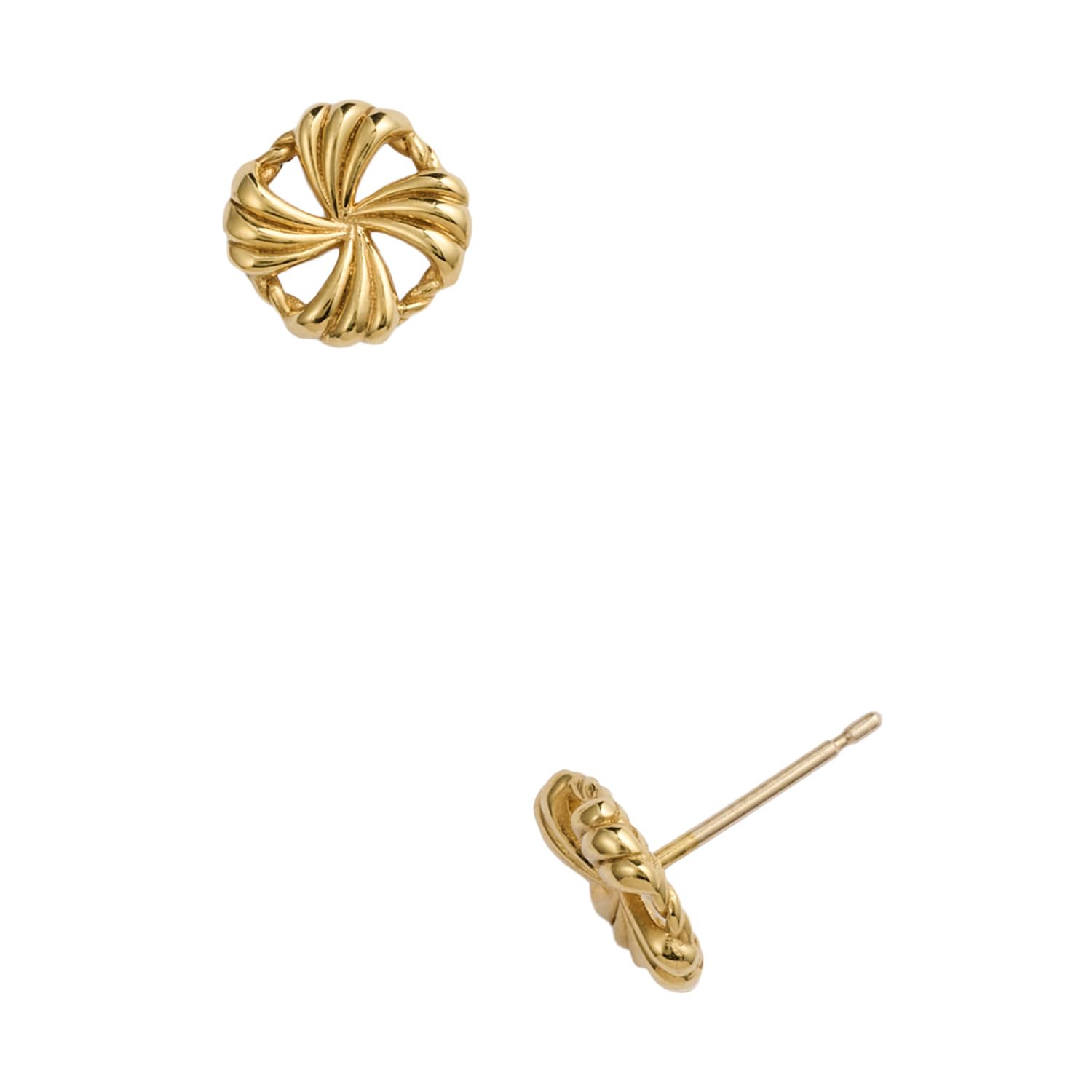 

gold earrings жовтий