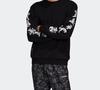 adidas X Disney Sweatshirts Men's Black Crew Neck Moderate Regular GD6025
