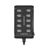 USB 2.0 Hub, 10 ports, with on/off switch, 480 Mbit/s - LogiLink