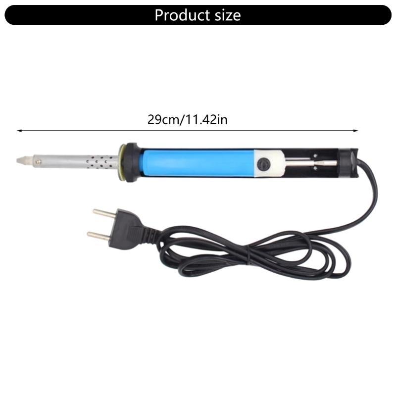110V/220V Electric Soldering Tool with Metal Body and Powerful Suction Fit for Heavy Duty Repairs Electronics Repair 30W