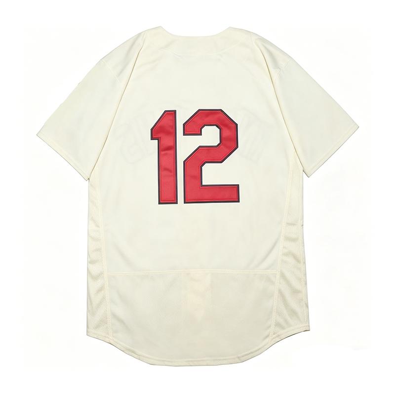 Men's VintageStyle StitchedBaseball Jerseys 7 Kenny Lofton 9 Carlos Baerga 19 Bob Feller 24 Andrew Miller 29 Travis Fryman S-3XL
