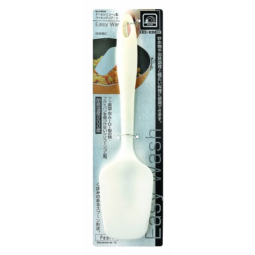 

Pearl Metal Easy Wash All-Silicone Cooking Spoon C-8724