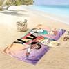 Hilda Art Print Beach Towel, Large Soft Quick Dry Towel for Beach Camping Swimming