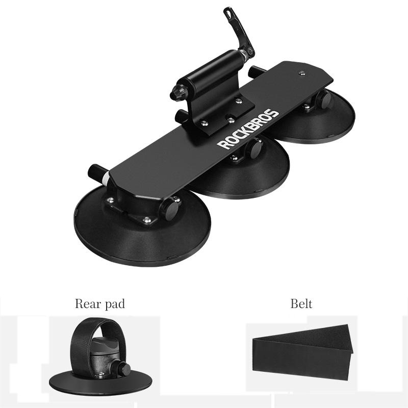 ROCKBROS Bicycle Car Racks Bike Suction Cups Roof-Top Racks MTB Road Rack Quick Release Install Cycling Racks Bike Accessories XP1001BK