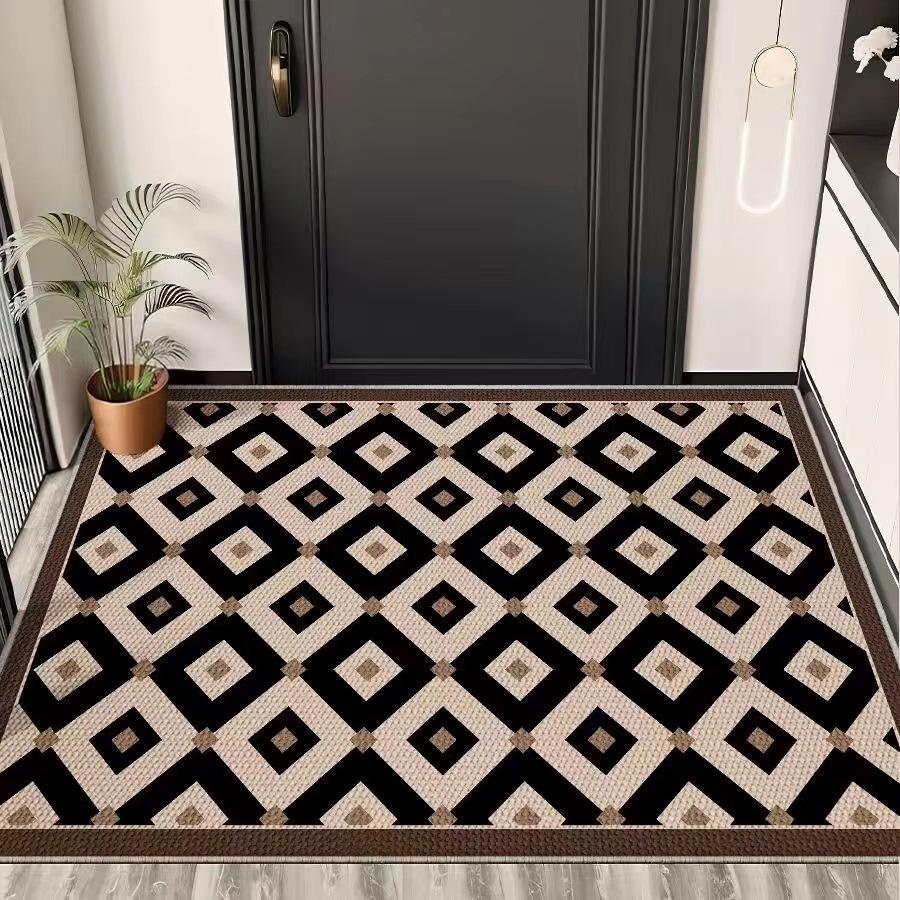 Luxury Entrance Mat Floor Mat Bathroom Entrance Mat Absorbent Anti Slip Easy To Maintain Foot Mat