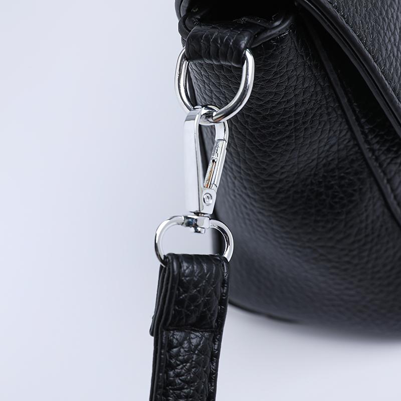 Sac Bandoulière en Cuir Souple pour Femmes Sac à Épaule Aisselle Grande Capacité Commuter Petit Sac Carré