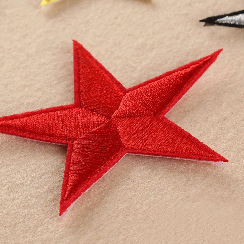 10pcs/lot Fabric Embroidery Badge Bag DIY Patches Clothing Sew Iron On Applique