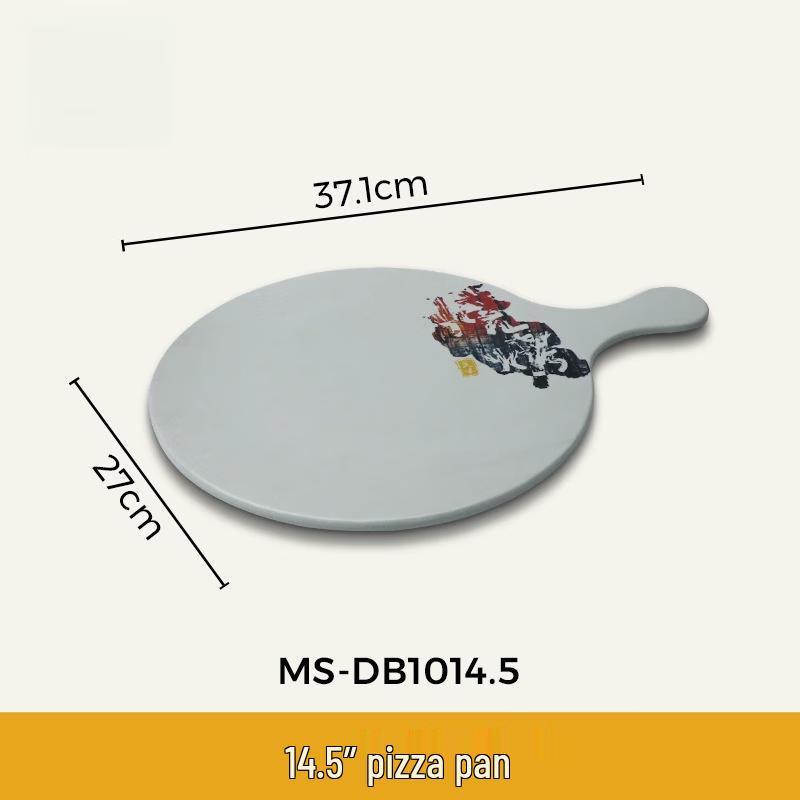 Wuhe 14.5-inch Round Melamine Serving Plate