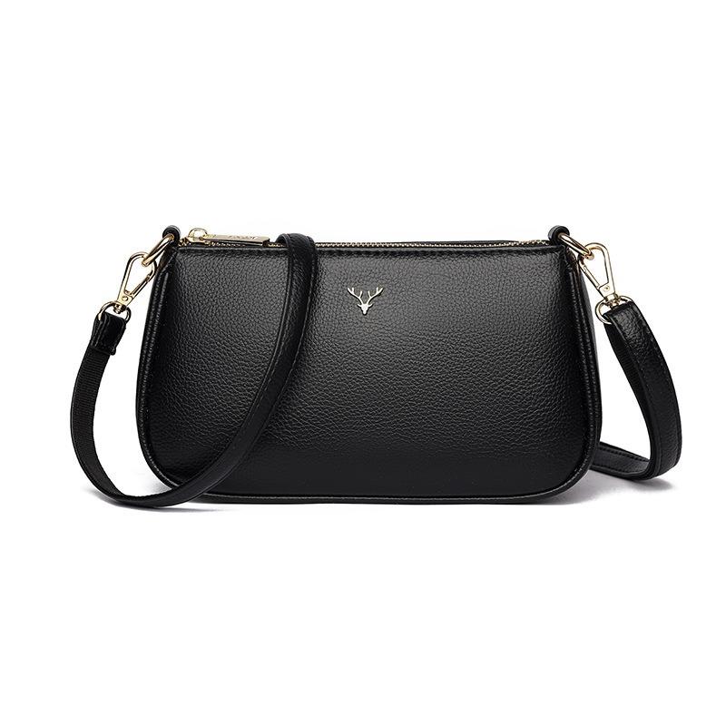 Lässige einfache Handy-Umhängetasche Damen neue Mode Reise Messenger Bag Retro vielseitige Achsel-Schultertasche