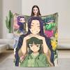 Maomao Jinshi Anime Blankets Fuzzy Vintage Warm Throw Blankets for Home All Season,