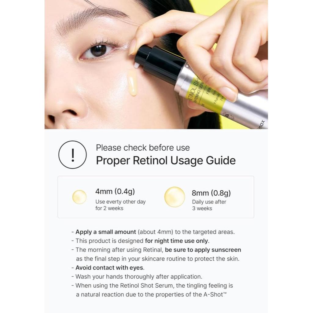 CELIMAX The Vita A Retinol Shot Straffend 2 Typen / Serum 30ml, Booster 15ml