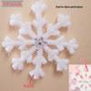 3D Foam Snowflake Dance Props & Christmas Hanging Ornaments