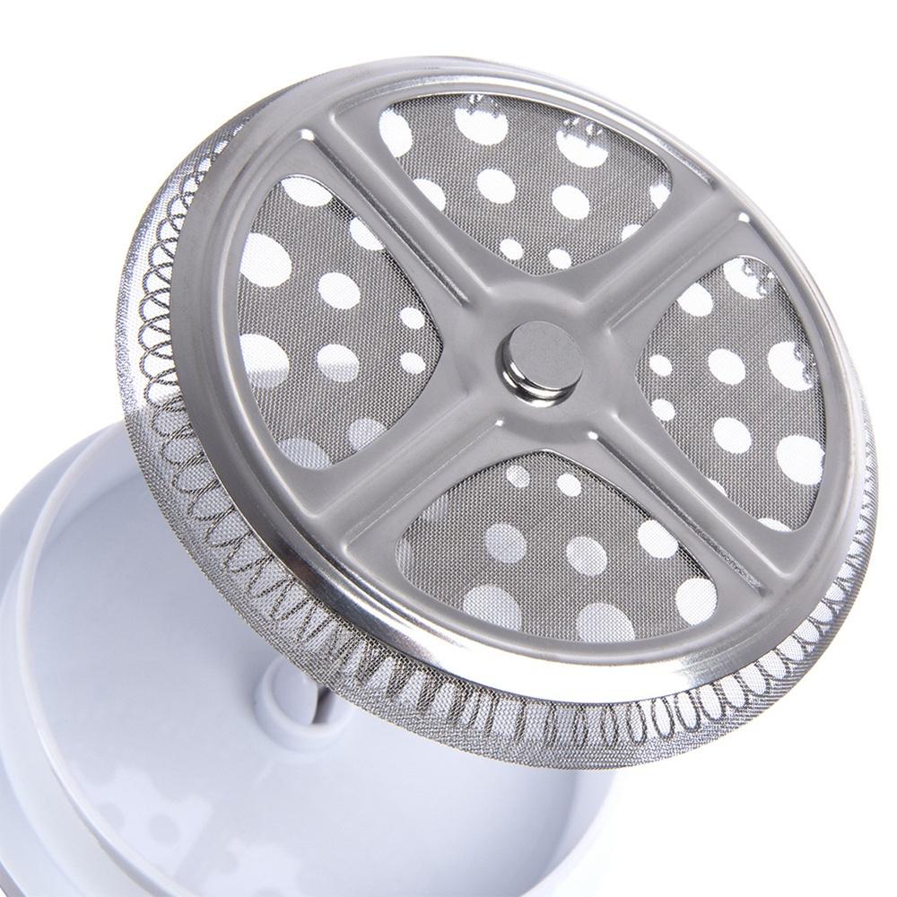 Plunger Jug with Strainer for Coffee, Tea, Herbs 400 ml